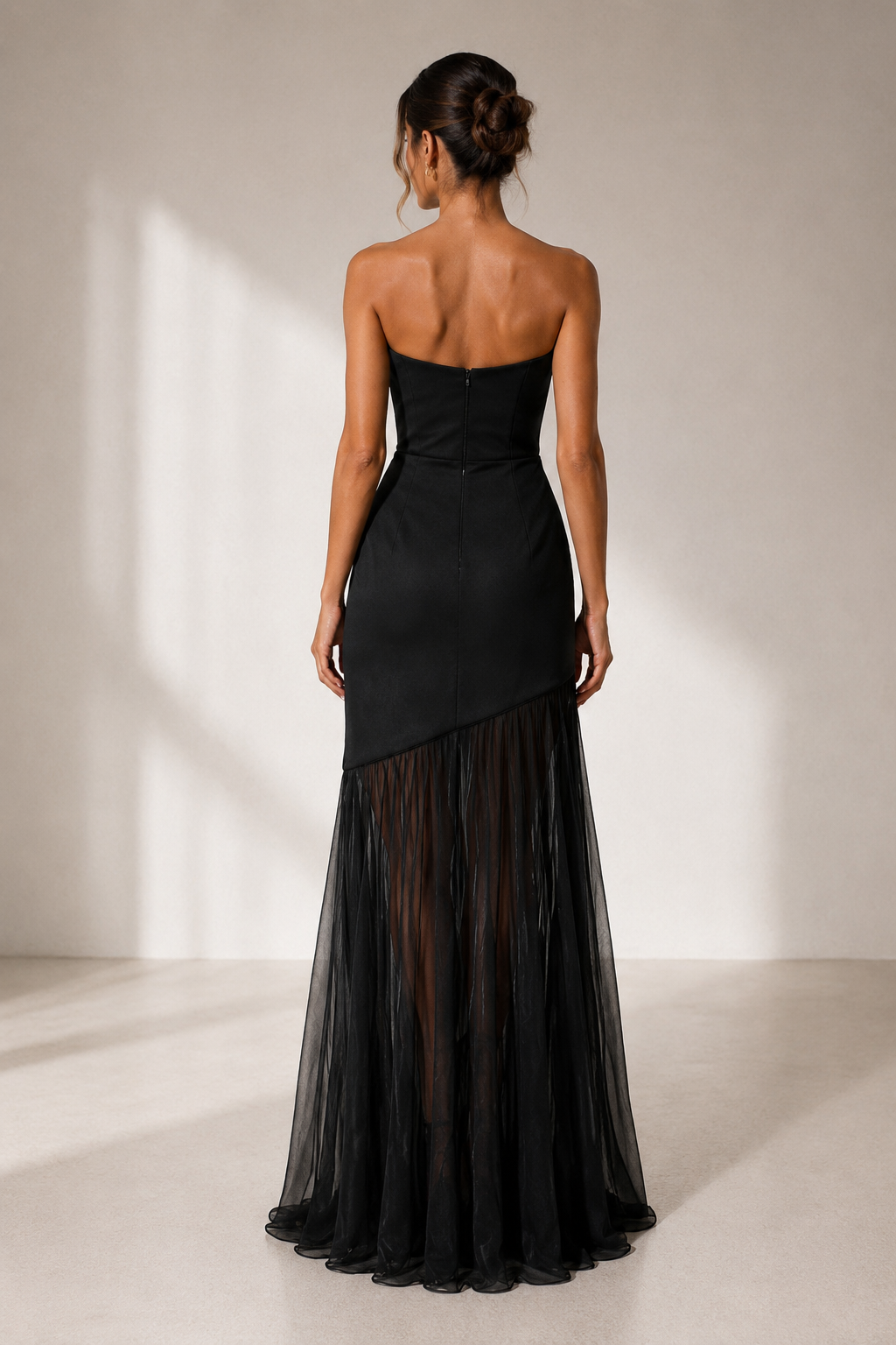 PRE ORDER ONLY - Lavanya Sculpted Chiffon Maxi