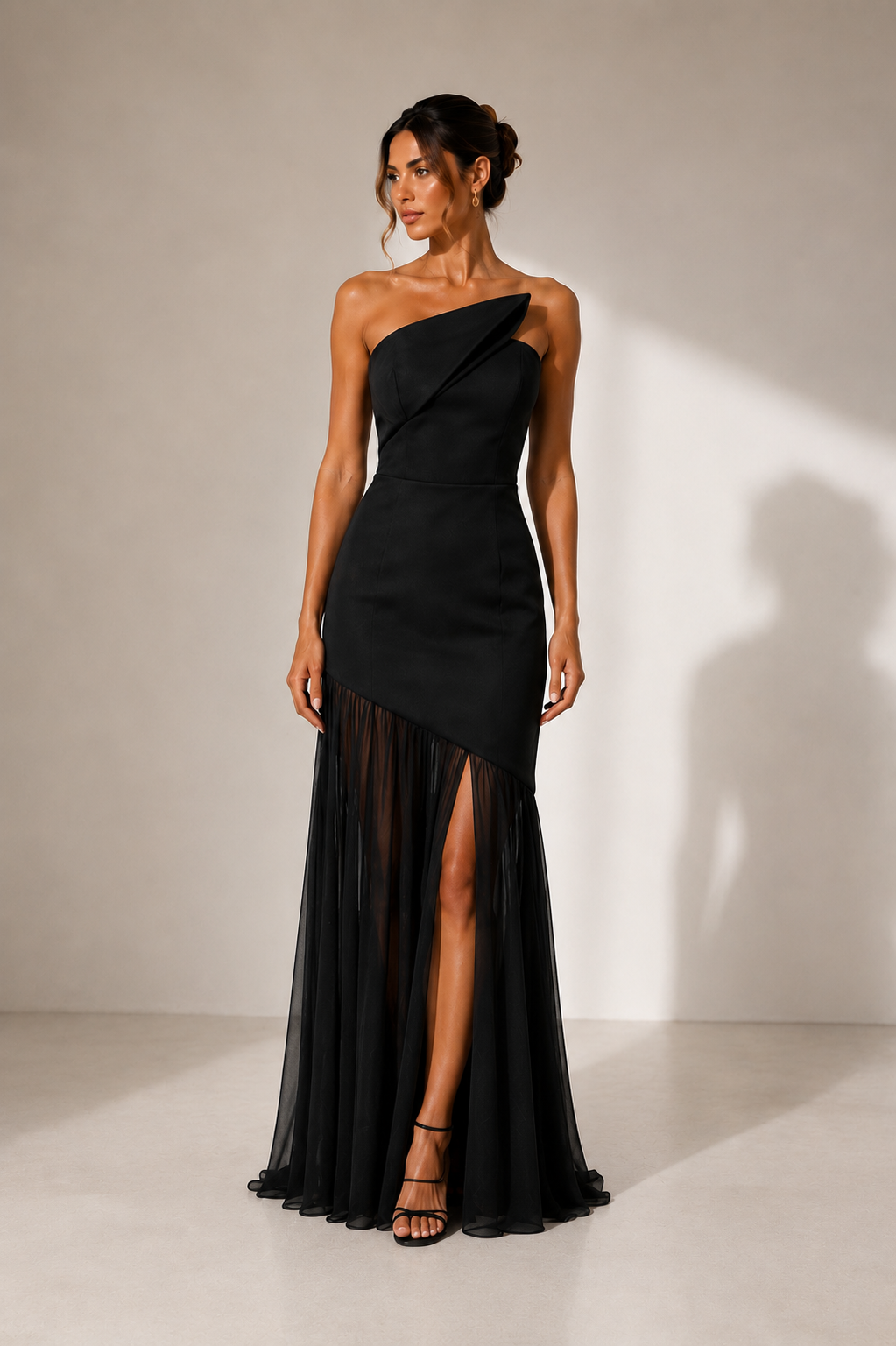 PRE ORDER ONLY - Lavanya Sculpted Chiffon Maxi
