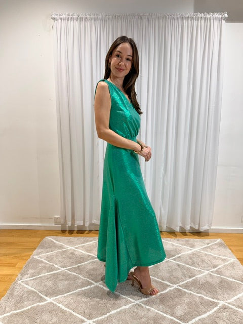 Gaia Dress - Maxi Green