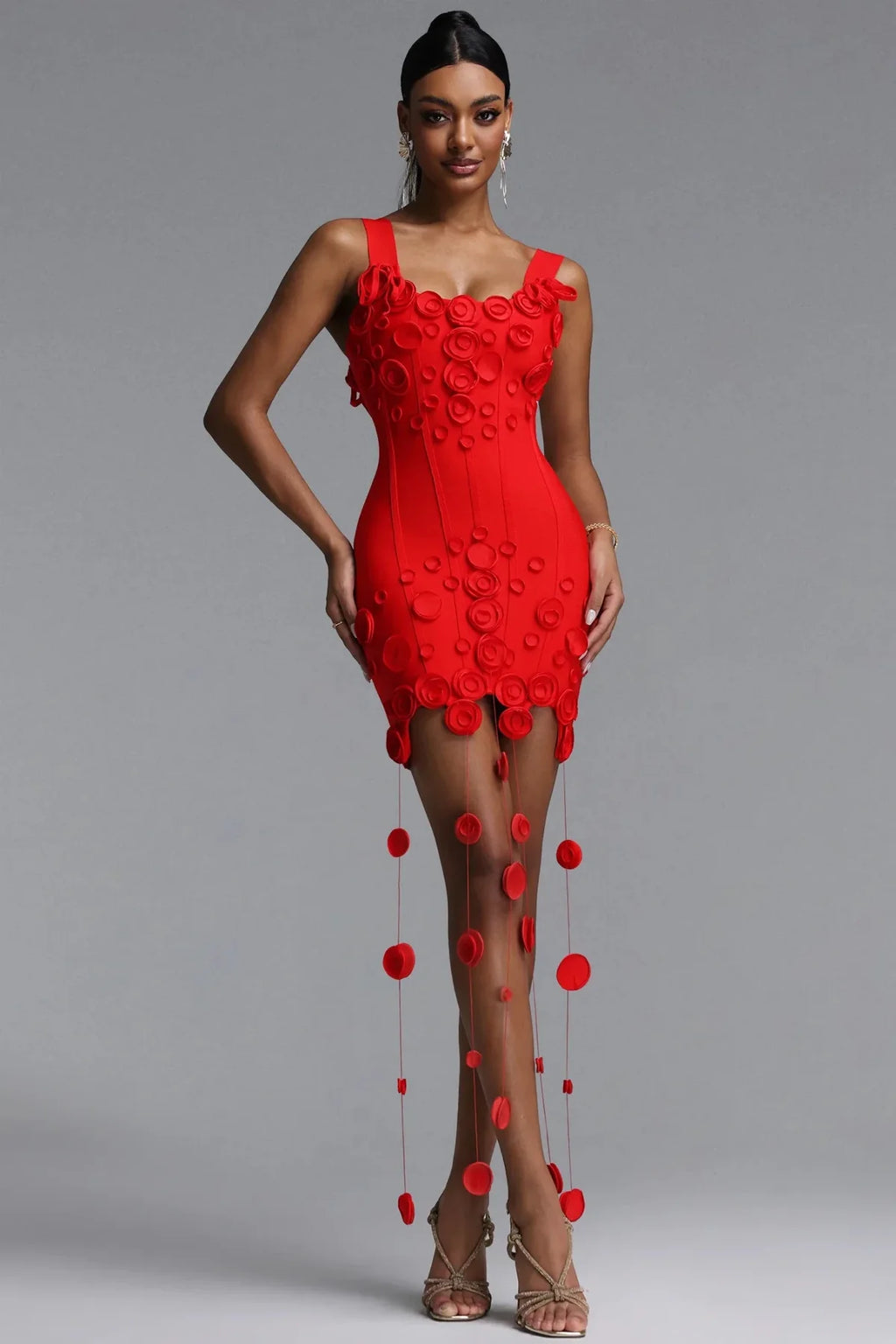 Wynter Appliqué Mini Dress