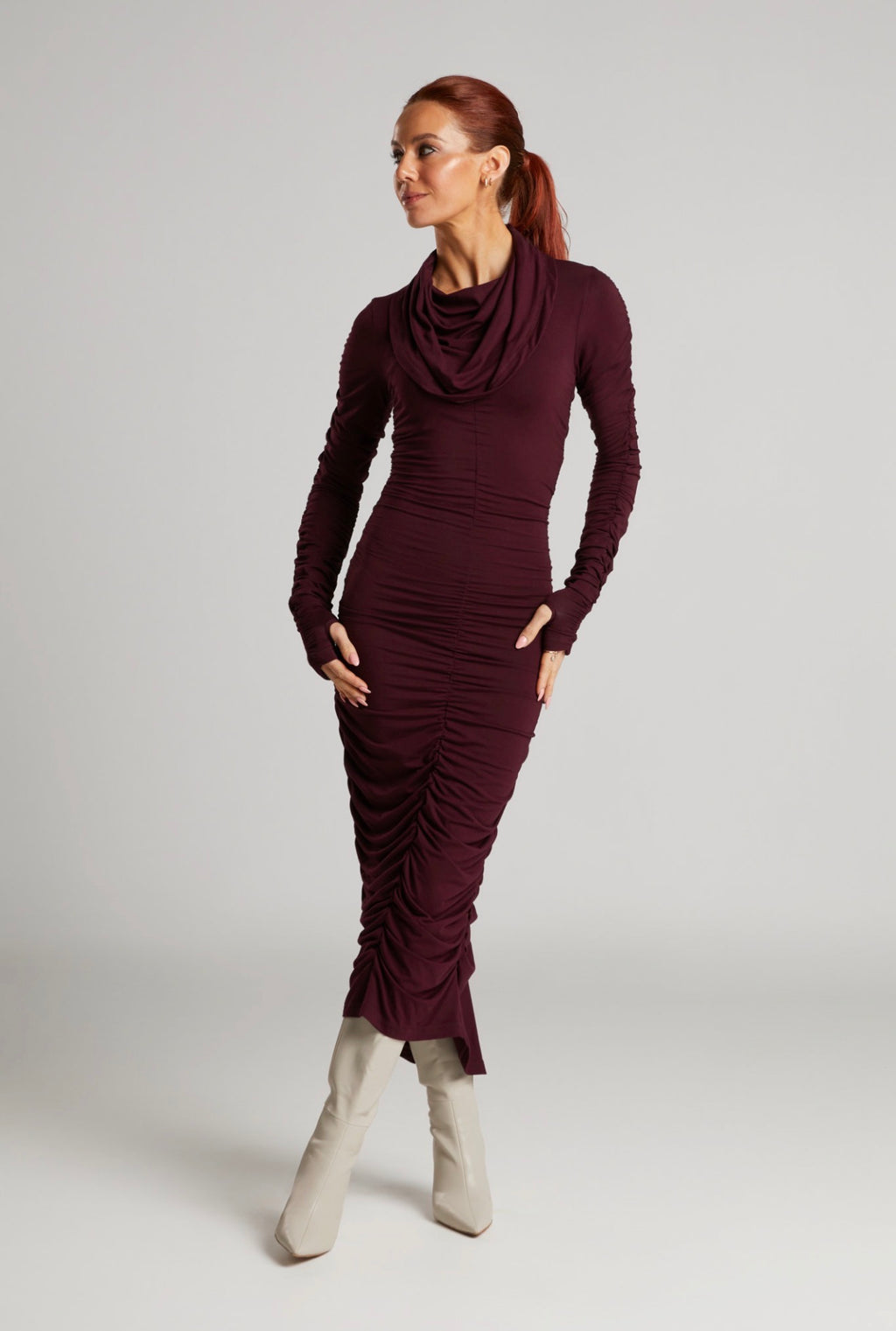 Beth Ruched Dress