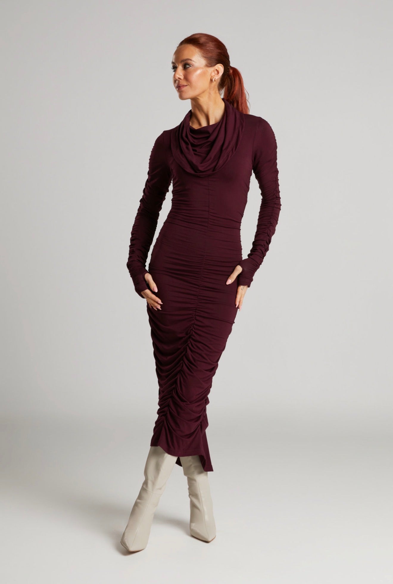 Beth Ruched Dress