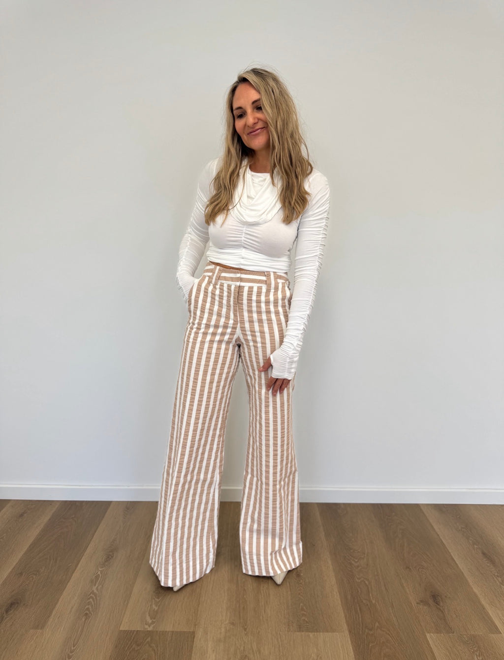 Maddix Wide Leg Tailored Pants