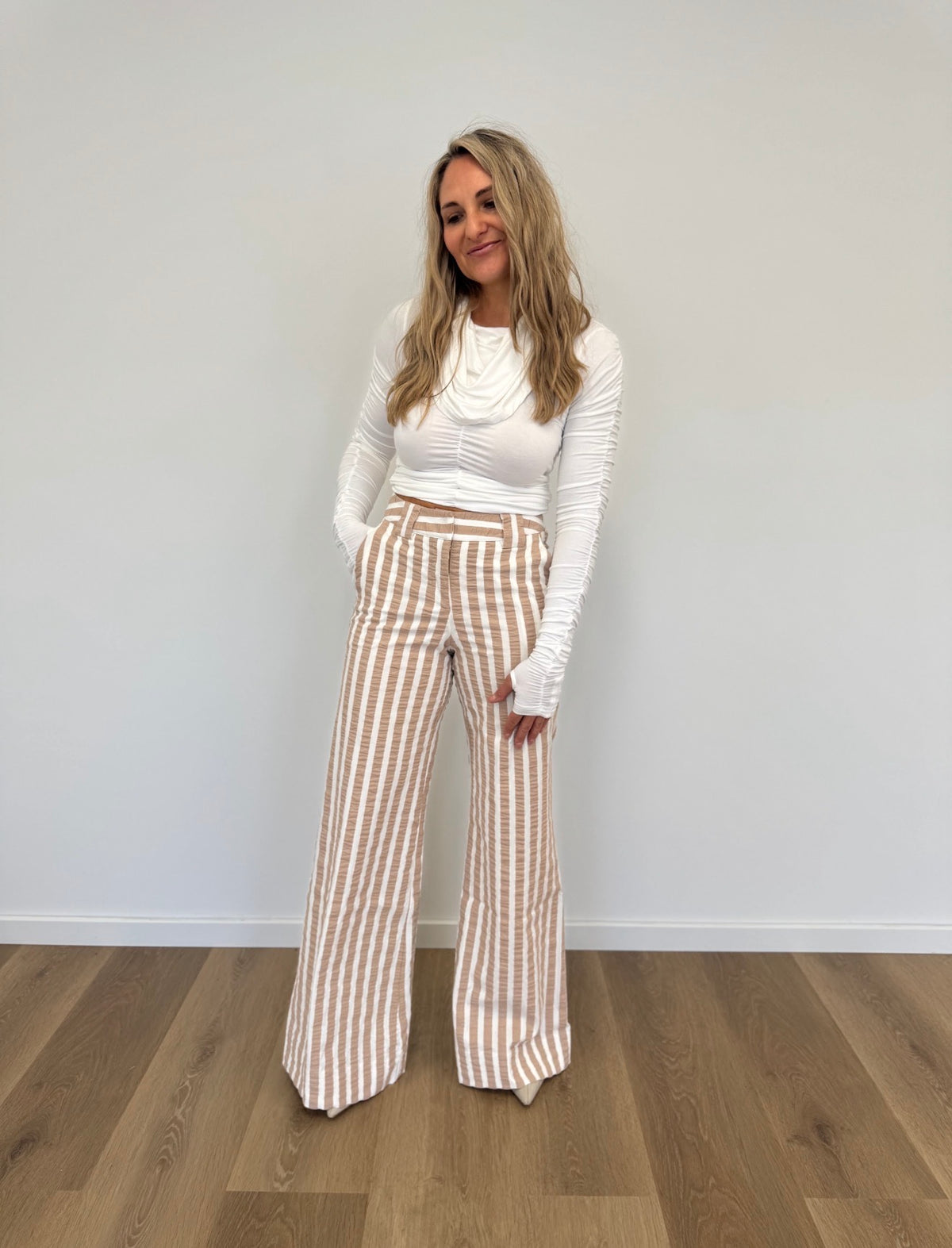 Maddix Wide Leg Tailored Pants