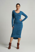 Viva Scoop Ruched Dress