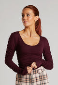 Viva Scoop Neck Top