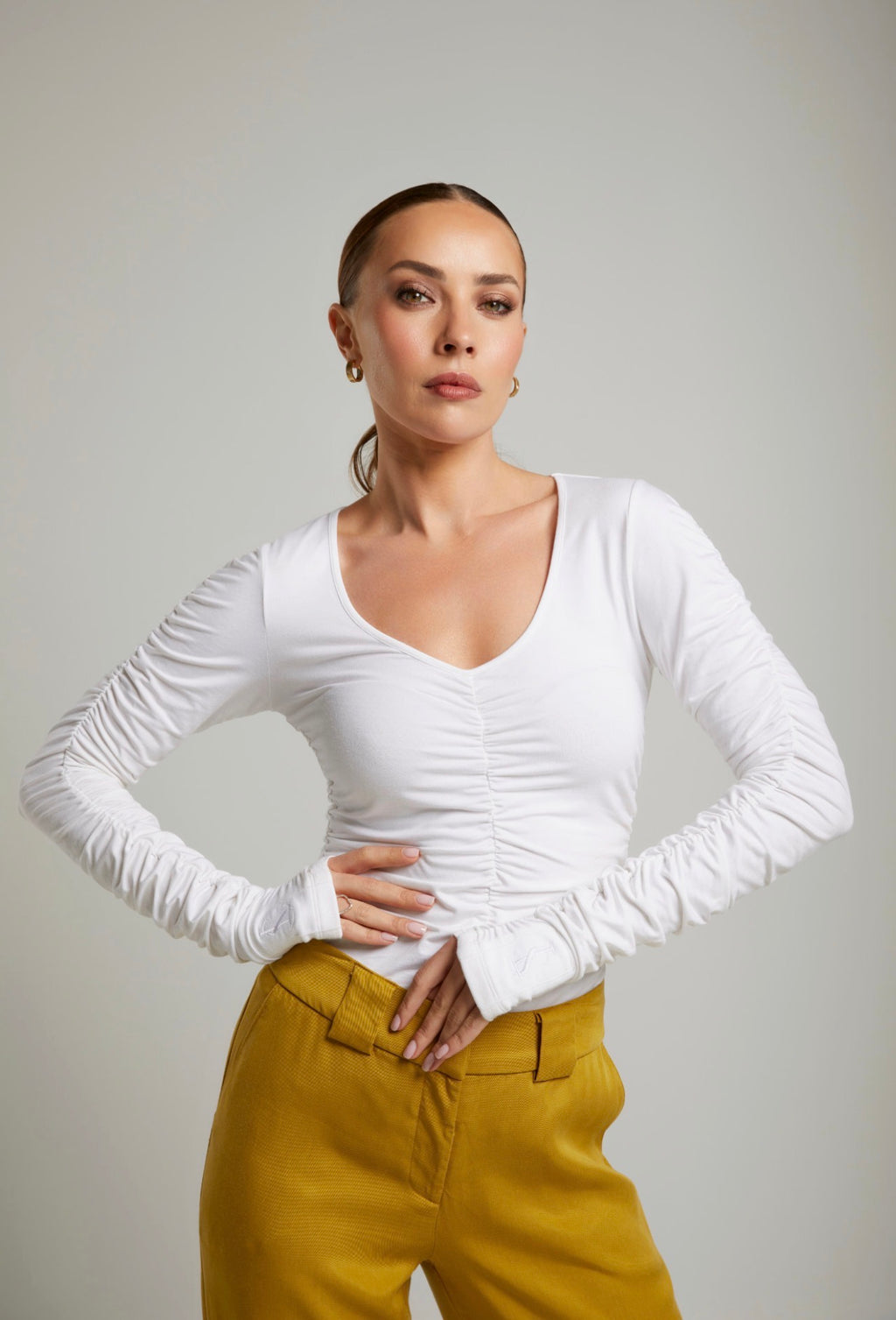 Viva Scoop Neck Top