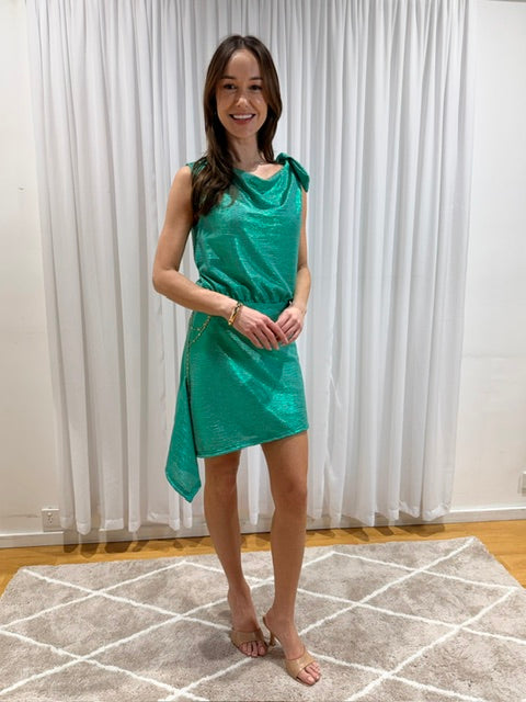 Thalia Dress - Mini Green