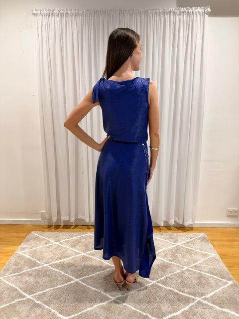 Thalia Dress - Maxi Navy