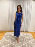 Thalia Dress - Maxi Navy